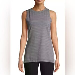 NWOT Athletic Works Gray Striped Tank Top